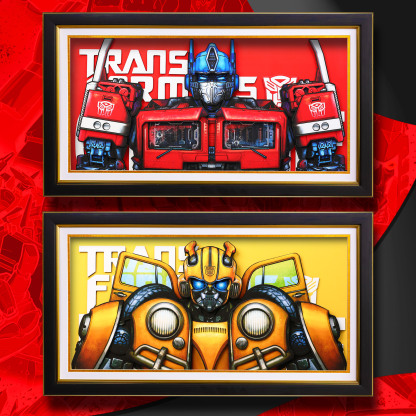 變形金剛擎 3D立體畫-ZUIHANG SHOP