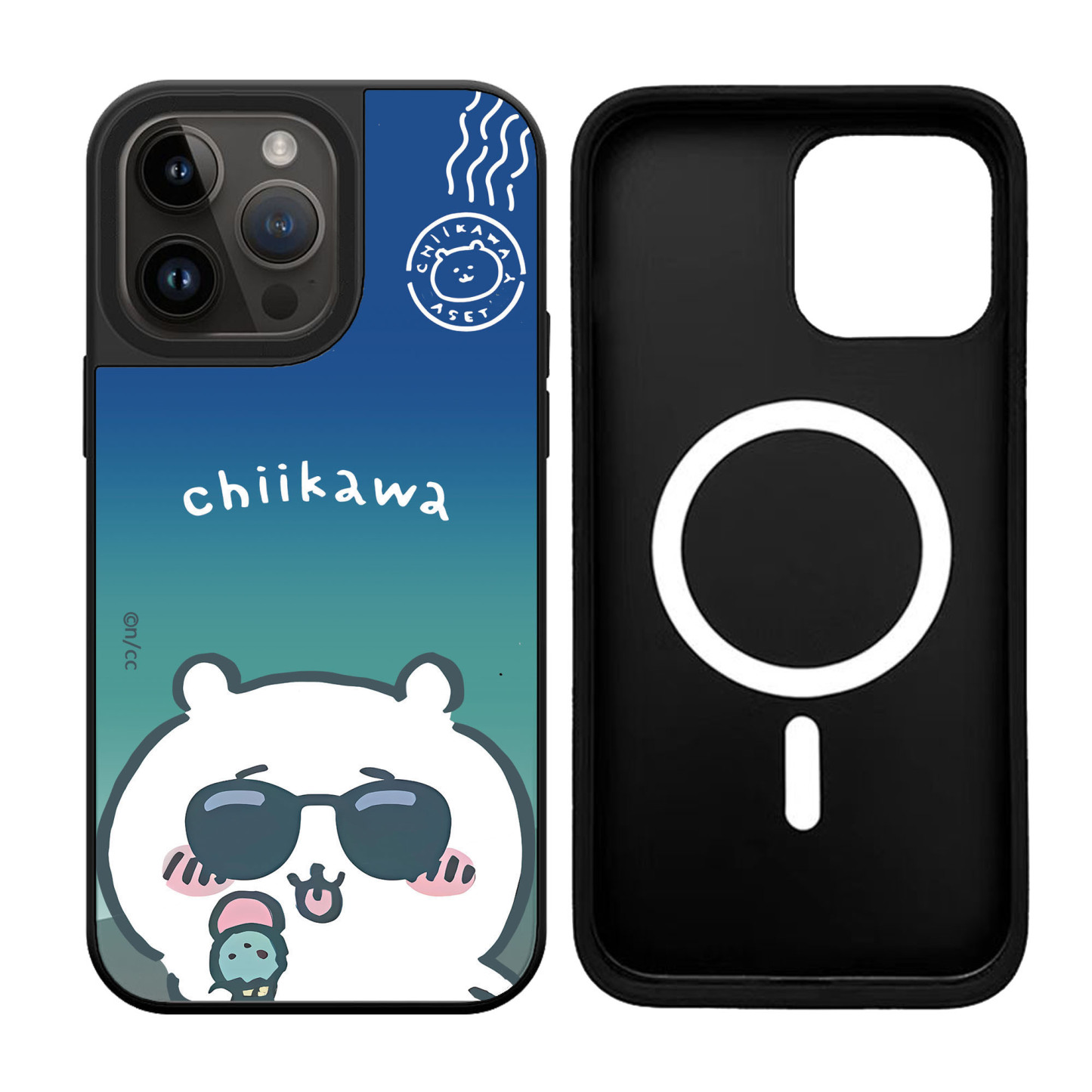 Chiikawa MagSafe 兼容鏡面強韌防摔手機殼