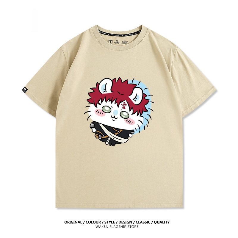 Chiikawa 2025親子情侶男女同款 印花短袖T恤