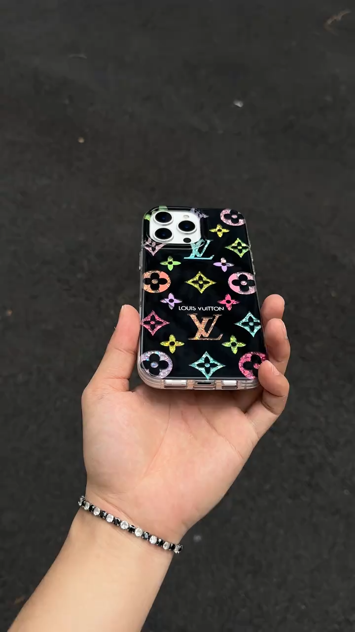 路易威登閃粉IMD磁吸手機殼