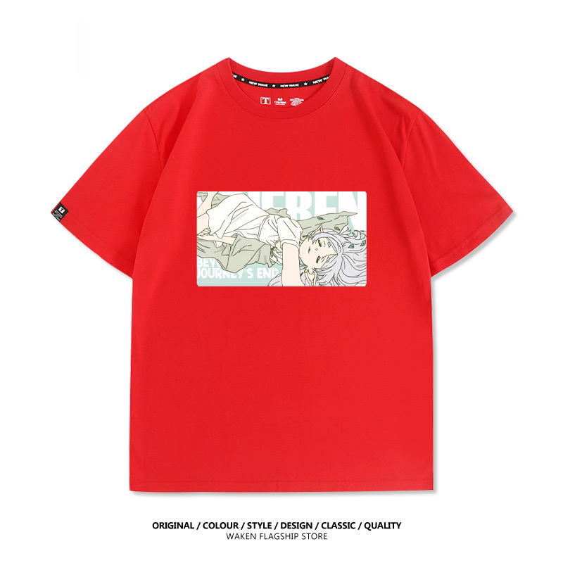 葬送的芙莉蓮 印花短袖T恤-ZUIHANG SHOP