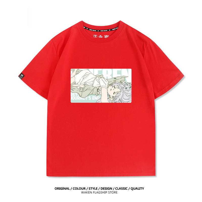 葬送的芙莉蓮 印花短袖T恤-ZUIHANG SHOP