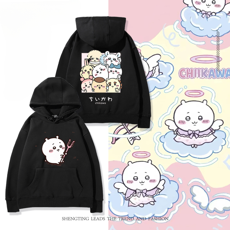 Chiikawa新款 親子情侶男女款連帽衛衣-ZUIHANG SHOP