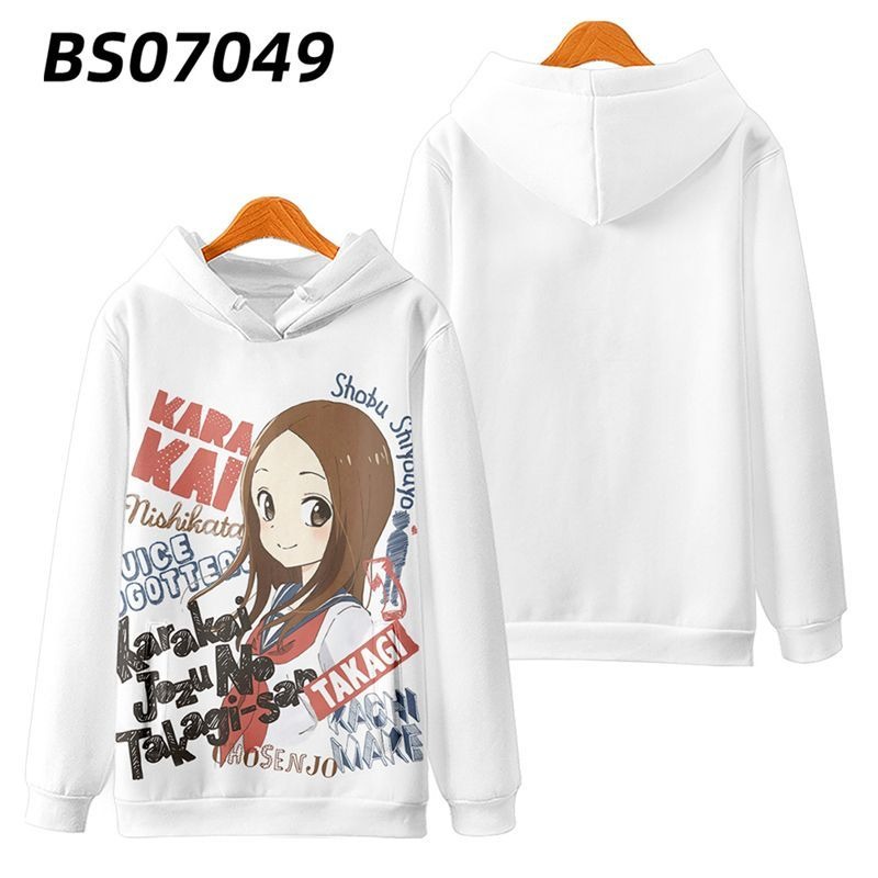 擅長捉弄的高木同學 親子情侶男女款連帽衛衣-ZUIHANG SHOP