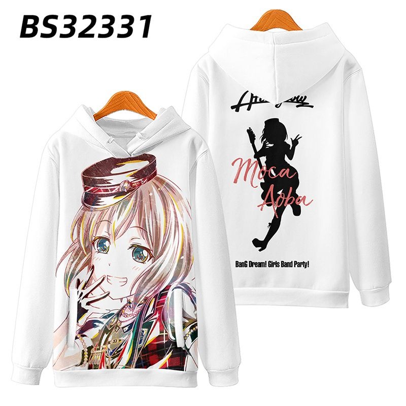 BanG Dream 親子情侶男女款連帽衛衣-ZUIHANG SHOP