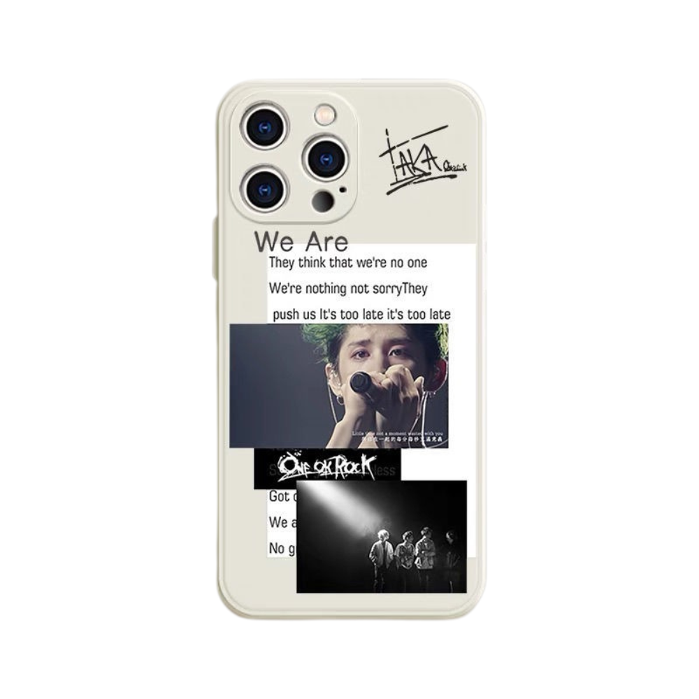 ONE OK ROCK液態矽膠全包防摔軟殼