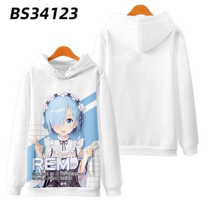 從零開始的异世界生活 親子情侶男女款連帽衛衣-ZUIHANG SHOP