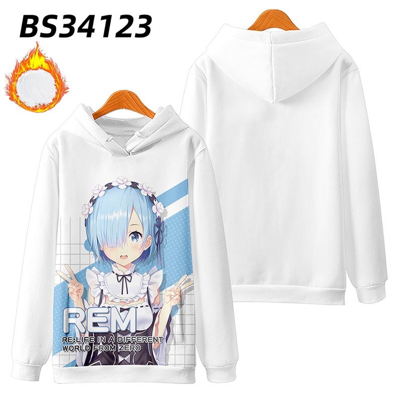 從零開始的异世界生活 親子情侶男女款連帽衛衣-ZUIHANG SHOP