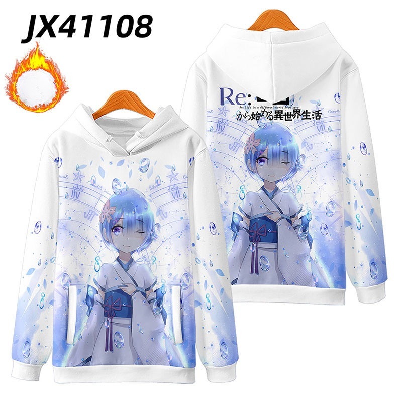 從零開始的异世界生活 親子情侶男女款連帽衛衣-ZUIHANG SHOP