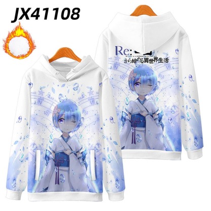 從零開始的异世界生活 親子情侶男女款連帽衛衣-ZUIHANG SHOP