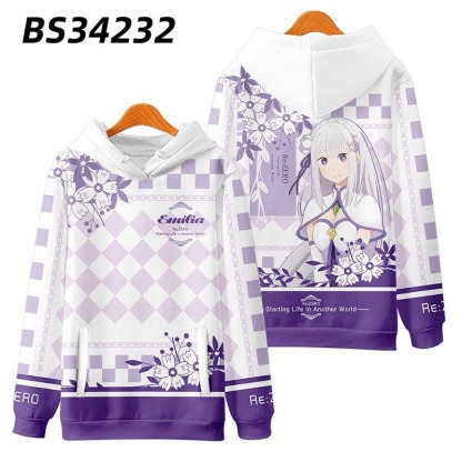 從零開始的异世界生活 親子情侶男女款連帽衛衣-ZUIHANG SHOP