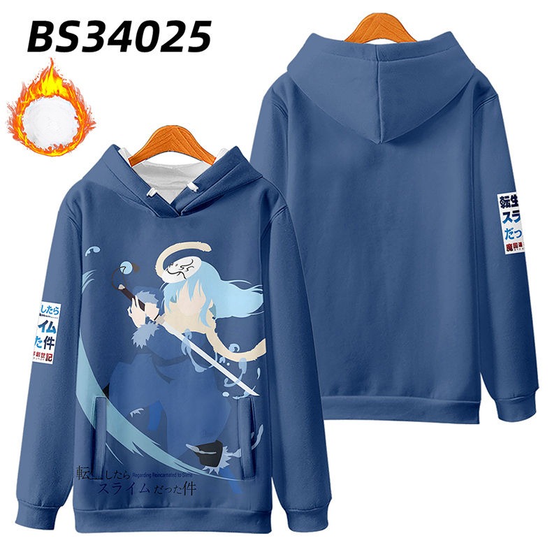 轉生史萊姆 親子情侶男女款連帽衛衣-ZUIHANG SHOP