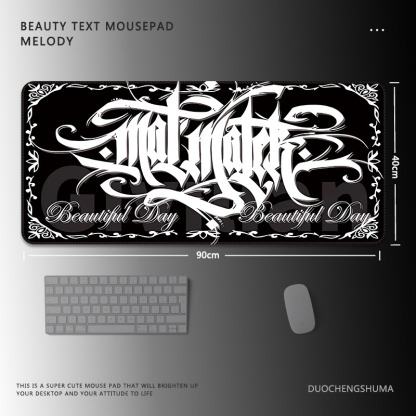 暗黑風哥特 主題桌墊 布質滑鼠墊-ZUIHANG SHOP