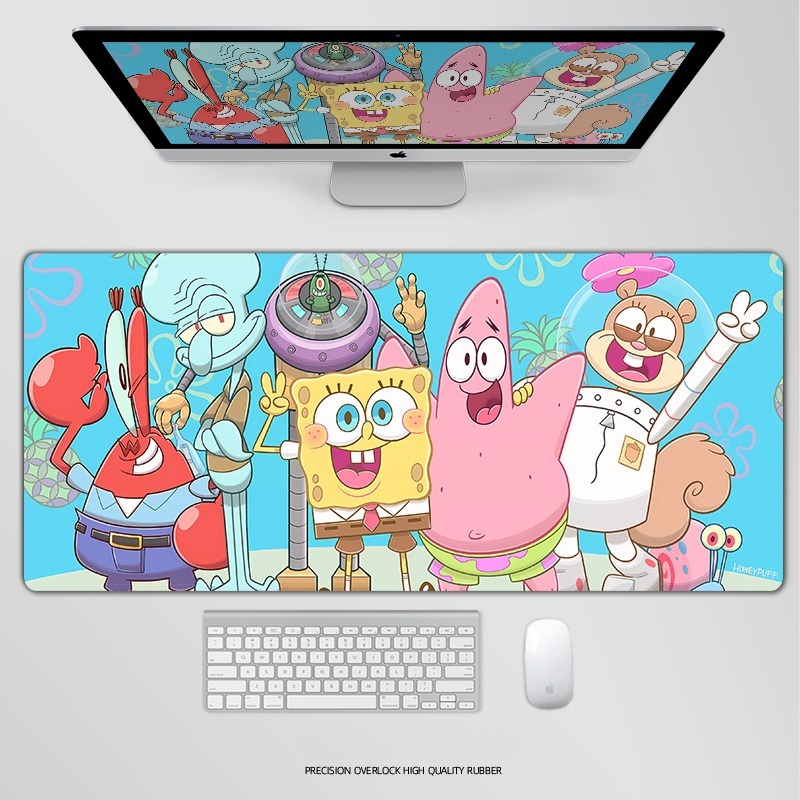 海綿寶寶 主題桌墊 布質滑鼠墊-ZUIHANG SHOP