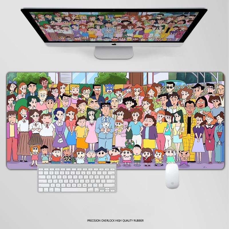 蠟筆小新 主題桌墊 布質滑鼠墊-ZUIHANG SHOP