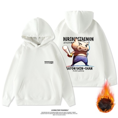 蠟筆小新新款 親子情侶男女款連帽衛衣-ZUIHANG SHOP