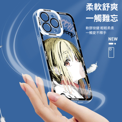 孤獨搖滾天使眼透明防摔軟殼