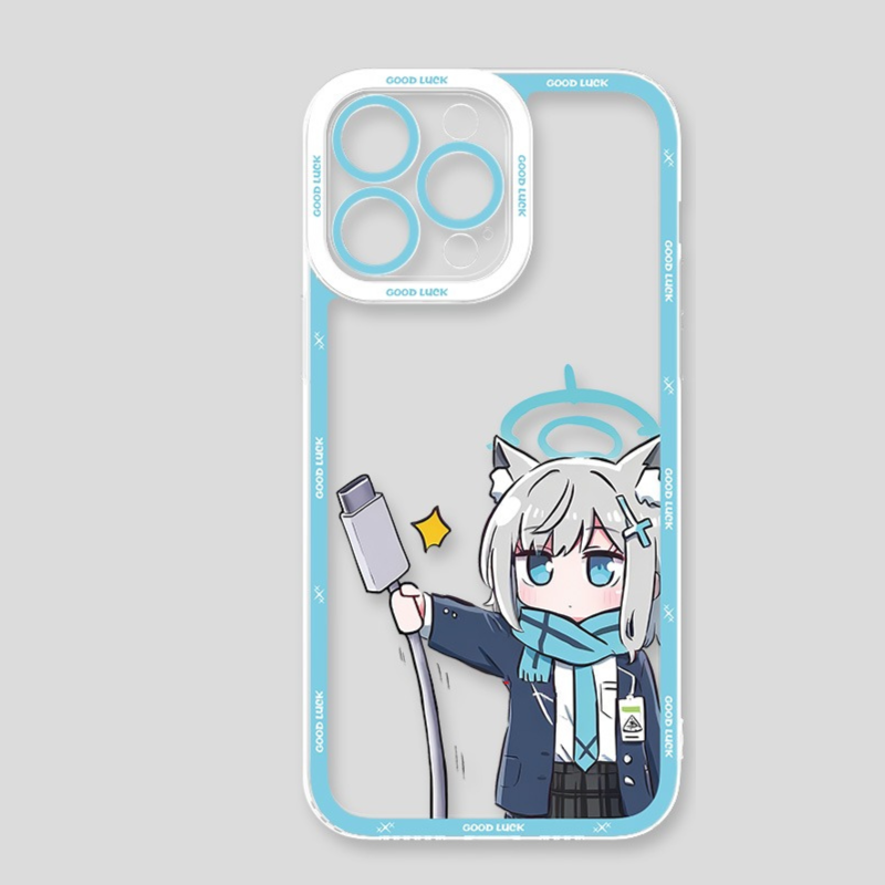 蔚藍檔案天使眼透明防摔軟殼-ZUIHANG SHOP