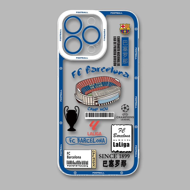 足球俱樂部天使眼透明防摔軟殼-ZUIHANG SHOP