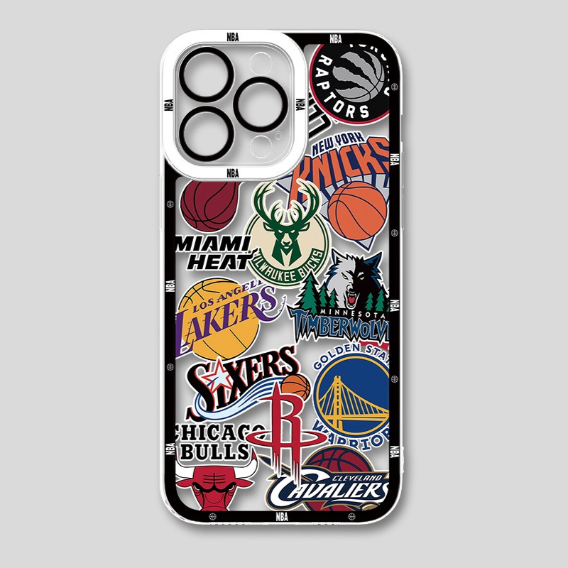 NBA隊徽天使眼透明防摔軟殼-ZUIHANG SHOP
