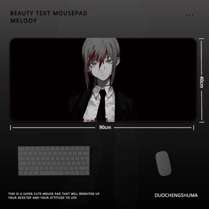 鏈鋸人 主題桌墊 布質滑鼠墊-ZUIHANG SHOP