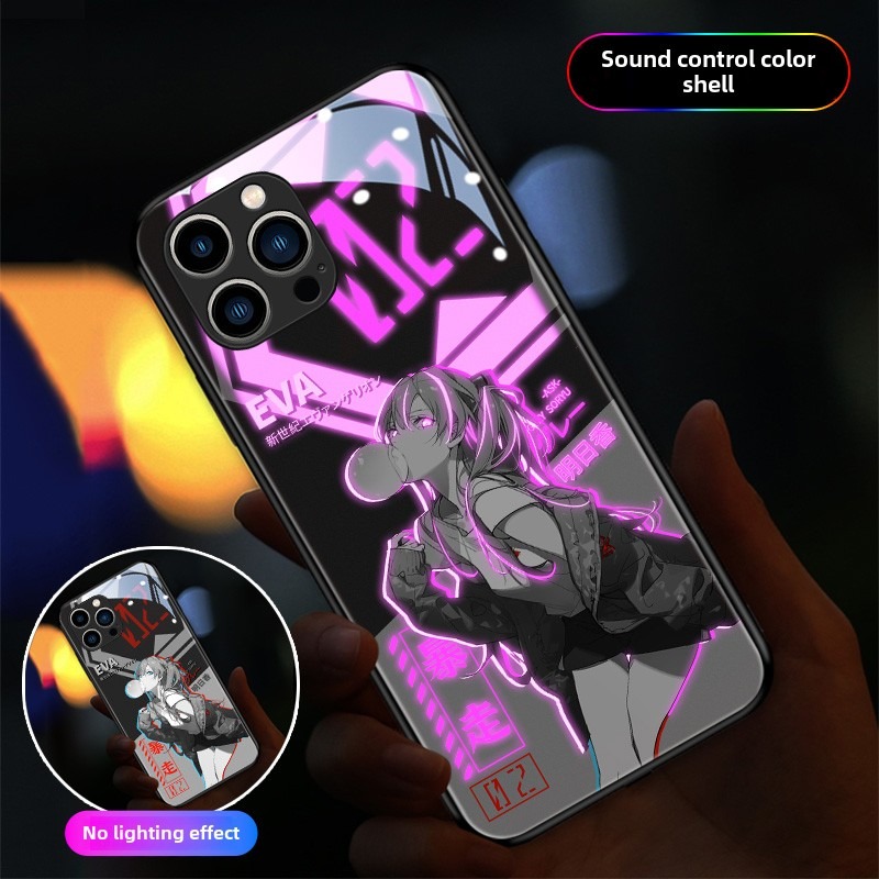 EVA新世紀福音戰士來電閃智能發光手機殼-ZUIHANG SHOP