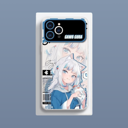 Gawr Gura液態大視窗全包矽膠防摔軟殼-ZUIHANG SHOP