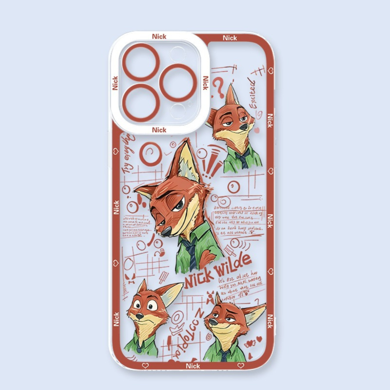 瘋狂動物城天使眼透明防摔軟殼-ZUIHANG SHOP