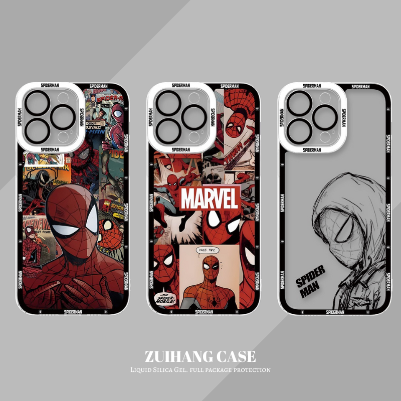 蜘蛛俠天使眼透明防摔軟殼-ZUIHANG SHOP