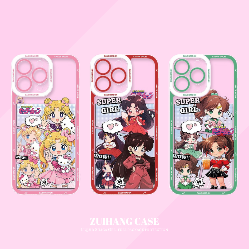 美少女戰士天使眼透明防摔軟殼-ZUIHANG SHOP