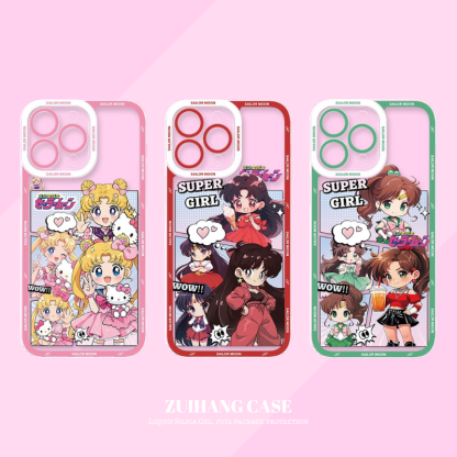 美少女戰士天使眼透明防摔軟殼-ZUIHANG SHOP