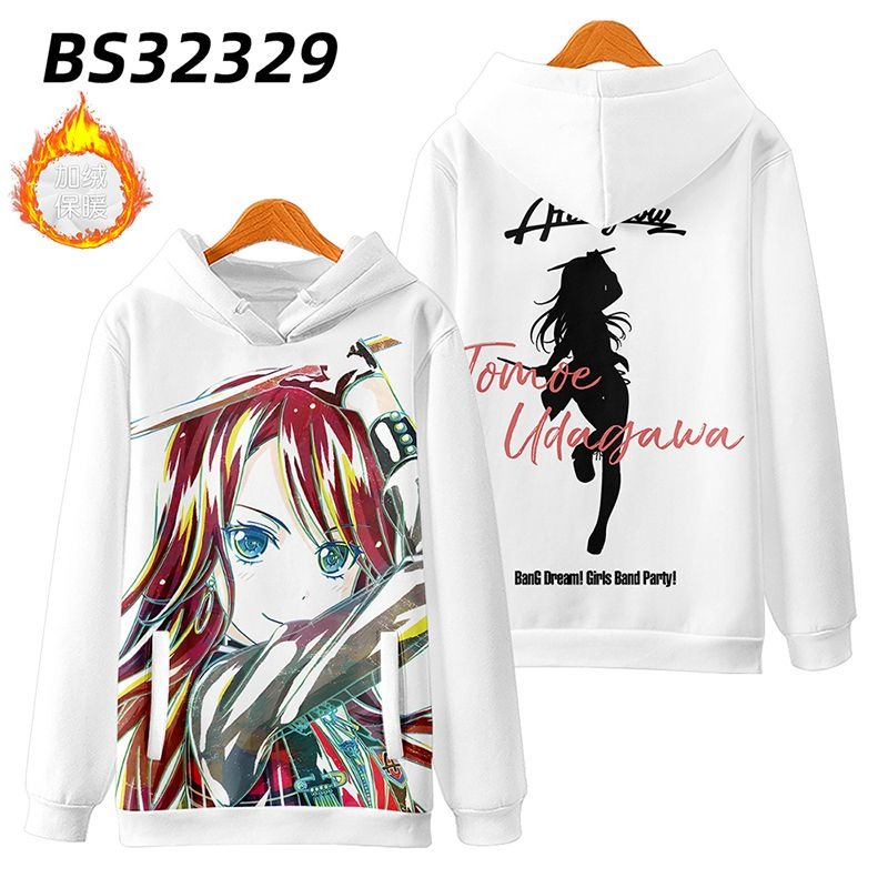 BanG Dream 親子情侶男女款連帽衛衣-ZUIHANG SHOP