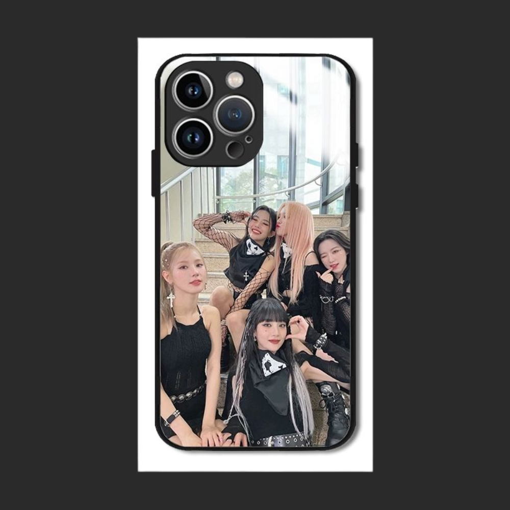 (G)I-DLE新款高清全包防摔玻璃殼-ZUIHANG SHOP