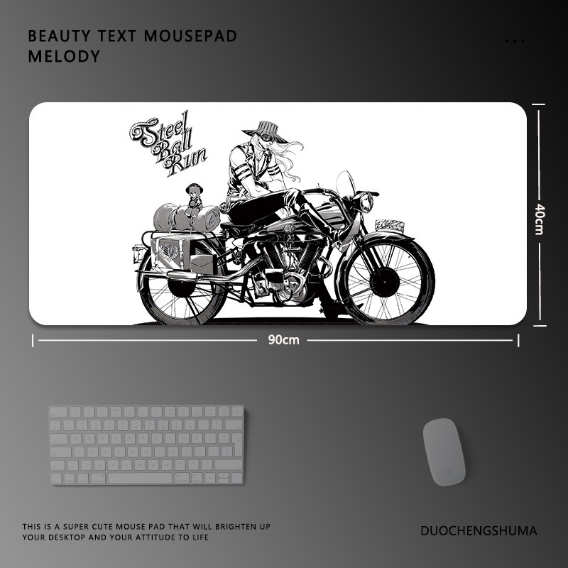 黑白動漫 主題桌墊 布質滑鼠墊-ZUIHANG SHOP