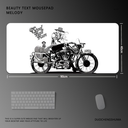 黑白動漫 主題桌墊 布質滑鼠墊-ZUIHANG SHOP