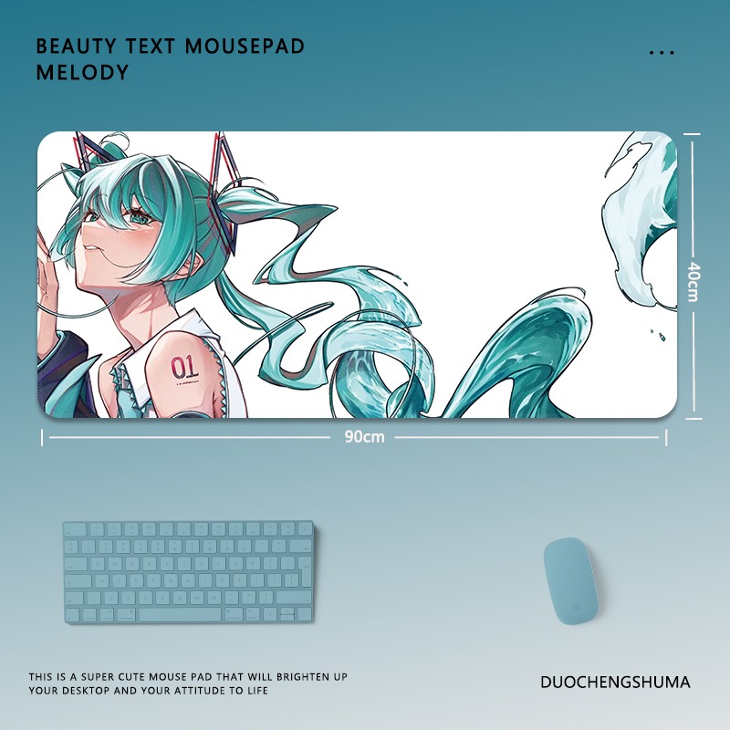 初音未來 主題桌墊 布質滑鼠墊-ZUIHANG SHOP