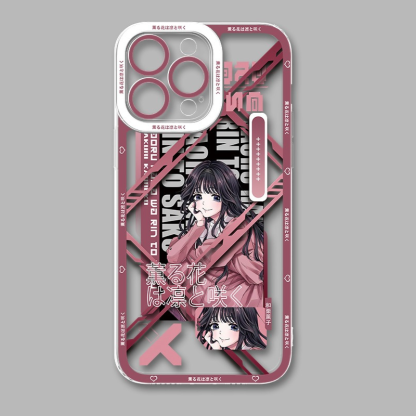 薰香花朵凜然綻放天使眼透明防摔軟殼-ZUIHANG SHOP