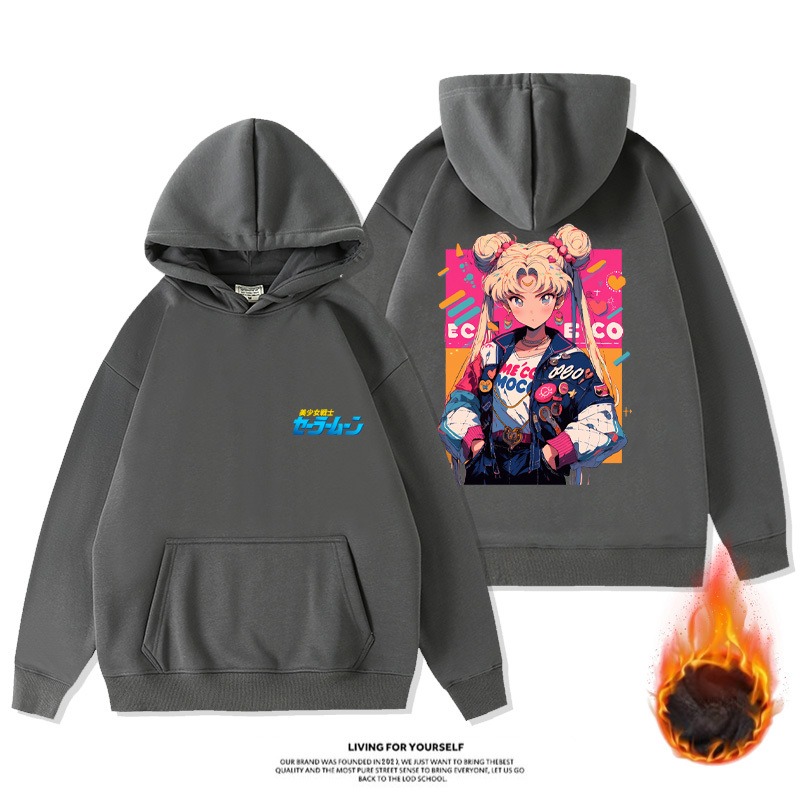 美少女戰士新款 親子情侶男女款連帽衛衣-ZUIHANG SHOP