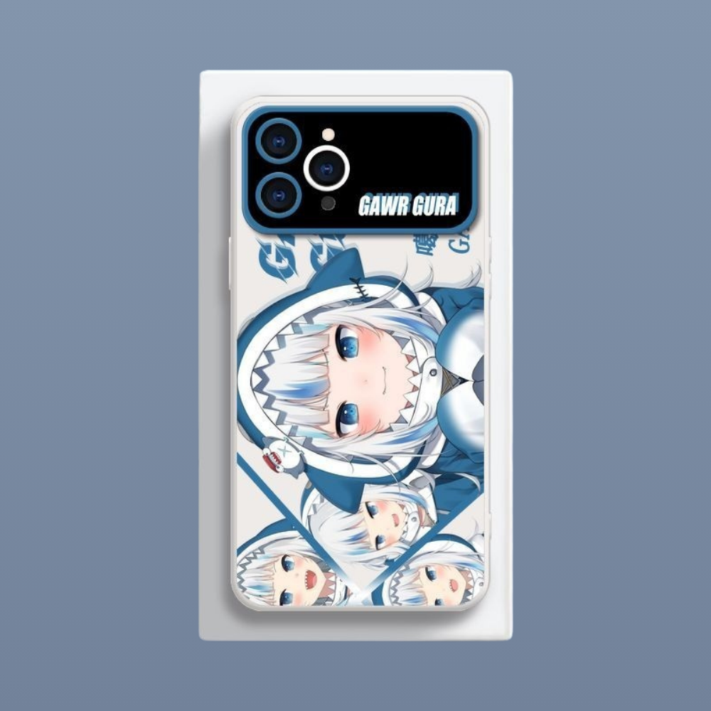 Gawr Gura液態大視窗全包矽膠防摔軟殼-ZUIHANG SHOP