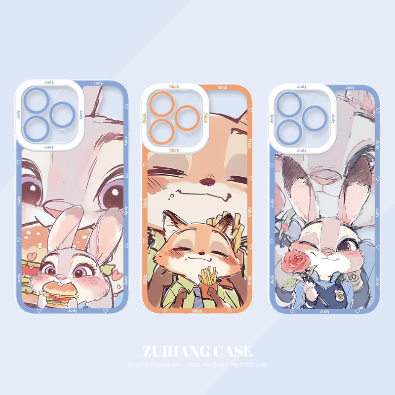 瘋狂動物城天使眼透明防摔軟殼-ZUIHANG SHOP