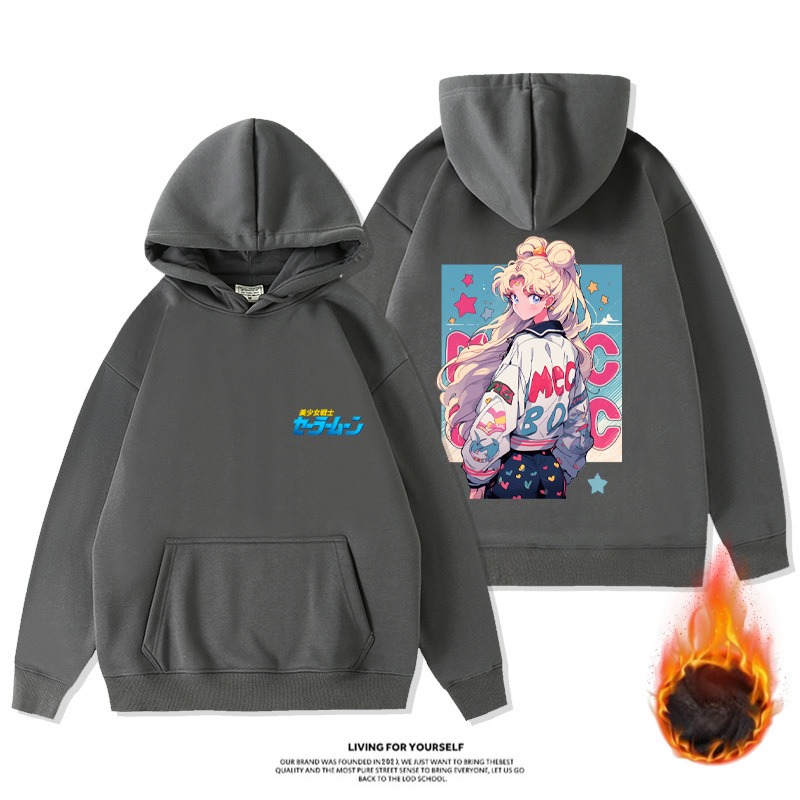 美少女戰士新款 親子情侶男女款連帽衛衣-ZUIHANG SHOP