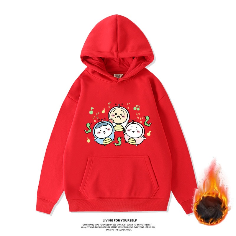 Chiikawa新款 親子情侶男女款連帽衛衣-ZUIHANG SHOP