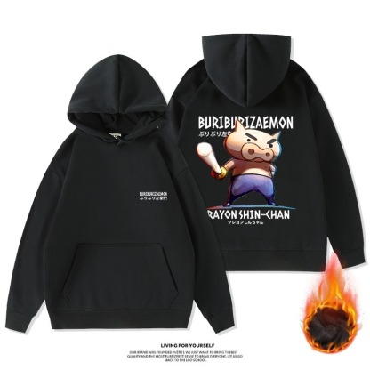 蠟筆小新新款 親子情侶男女款連帽衛衣-ZUIHANG SHOP