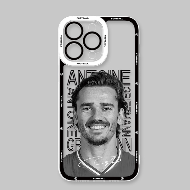 足球明星天使眼透明防摔軟殼-ZUIHANG SHOP