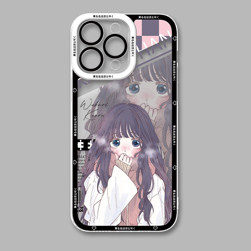 薰香花朵凜然綻放天使眼透明防摔軟殼-ZUIHANG SHOP