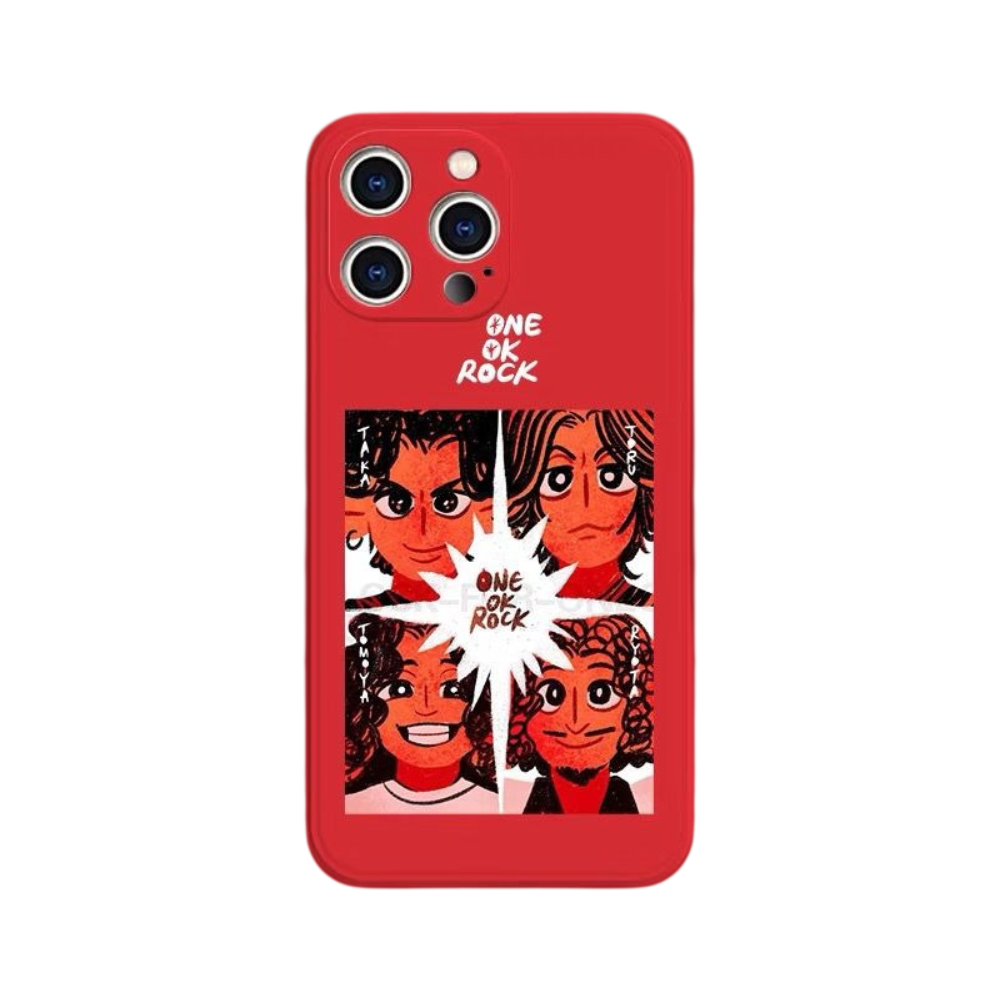 ONE OK ROCK液態矽膠全包防摔軟殼-ZUIHANG SHOP