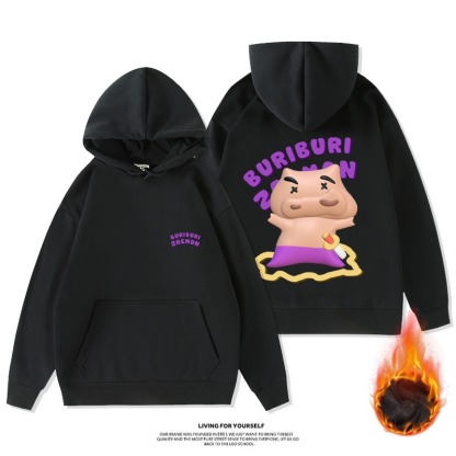 蠟筆小新新款 親子情侶男女款連帽衛衣-ZUIHANG SHOP