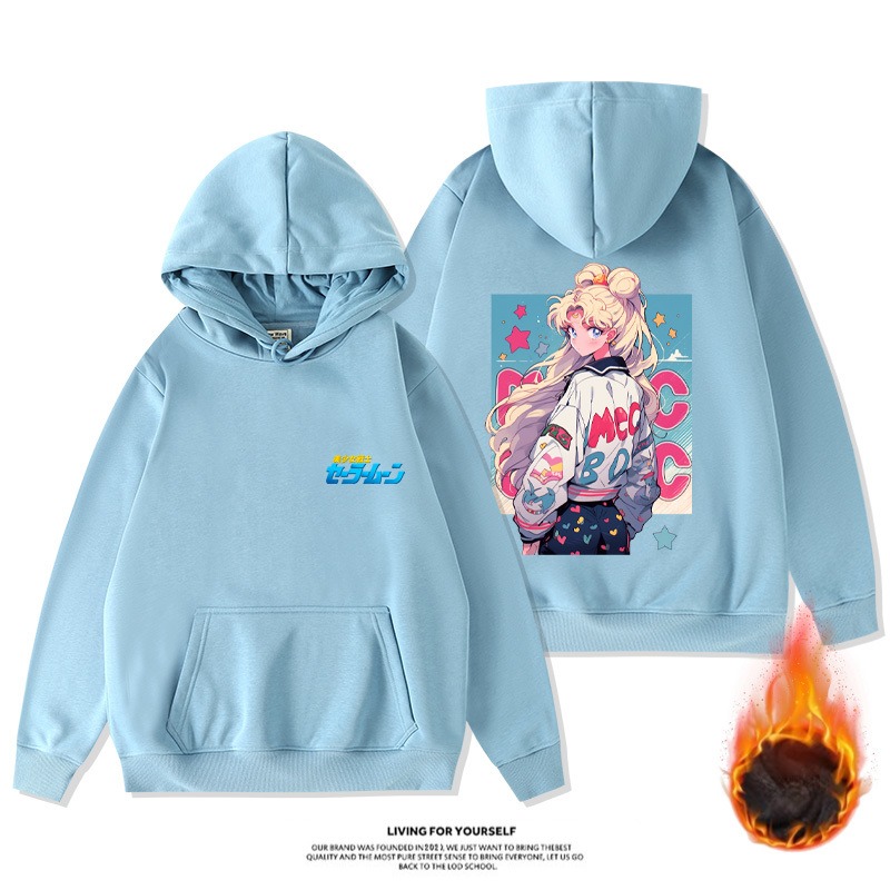 美少女戰士新款 親子情侶男女款連帽衛衣-ZUIHANG SHOP