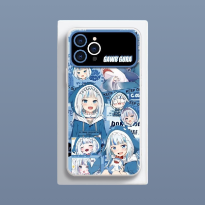 Gawr Gura液態大視窗全包矽膠防摔軟殼-ZUIHANG SHOP