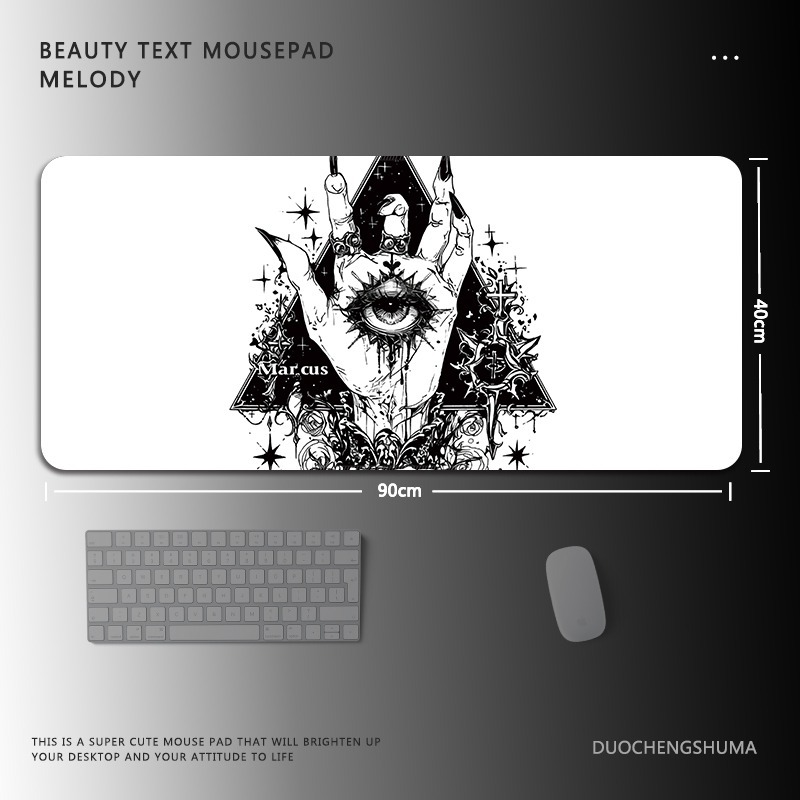 暗黑風哥特 主題桌墊 布質滑鼠墊-ZUIHANG SHOP